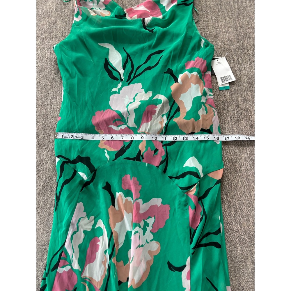 Women's Robbie Bee Drape Neck Midi Dress Size 16 NWT - Picture 11 of 11
